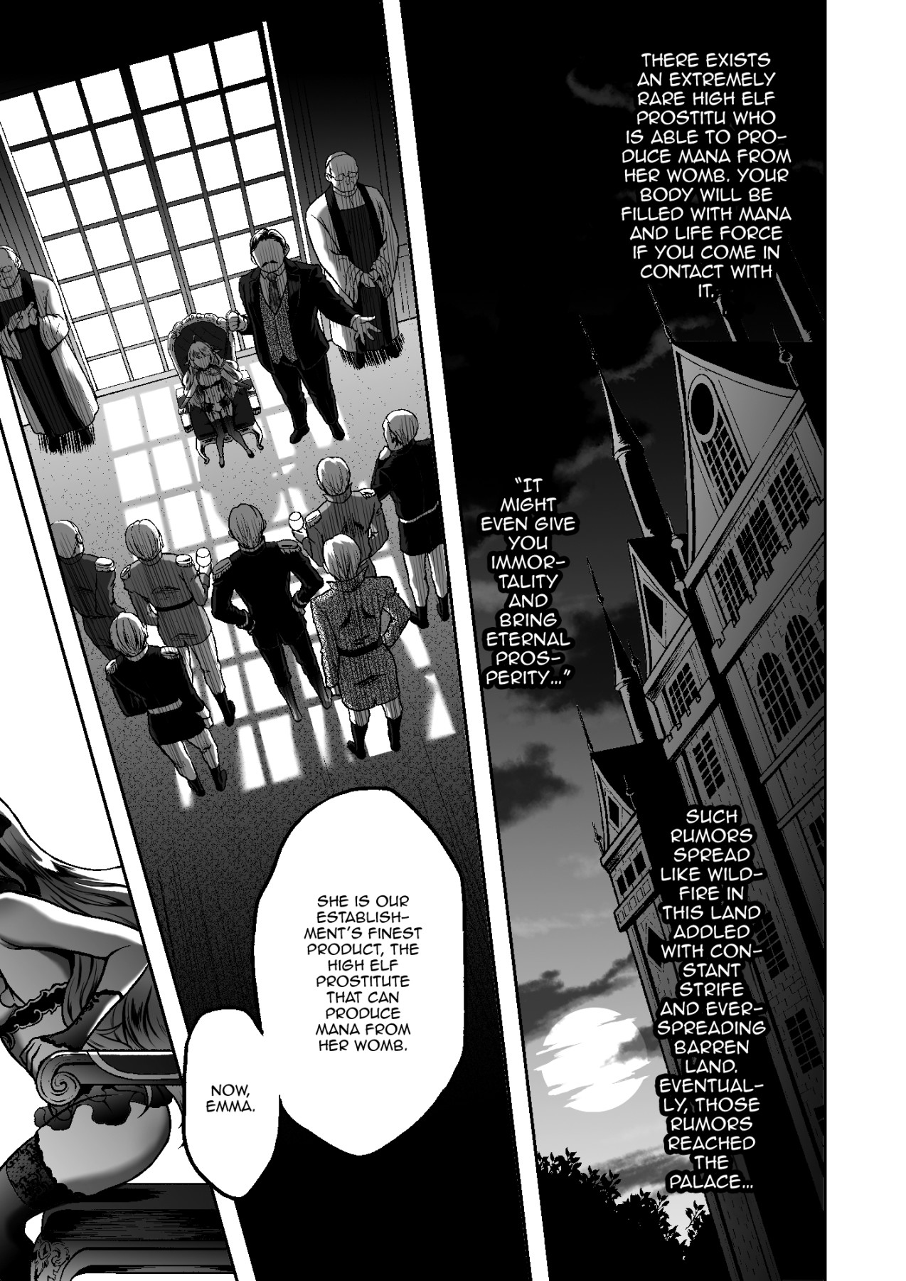 Hentai Manga Comic-Twilight Elf Prostitute 6 - The story of Emma's side [Digital] [Ero](robert)-Read-3